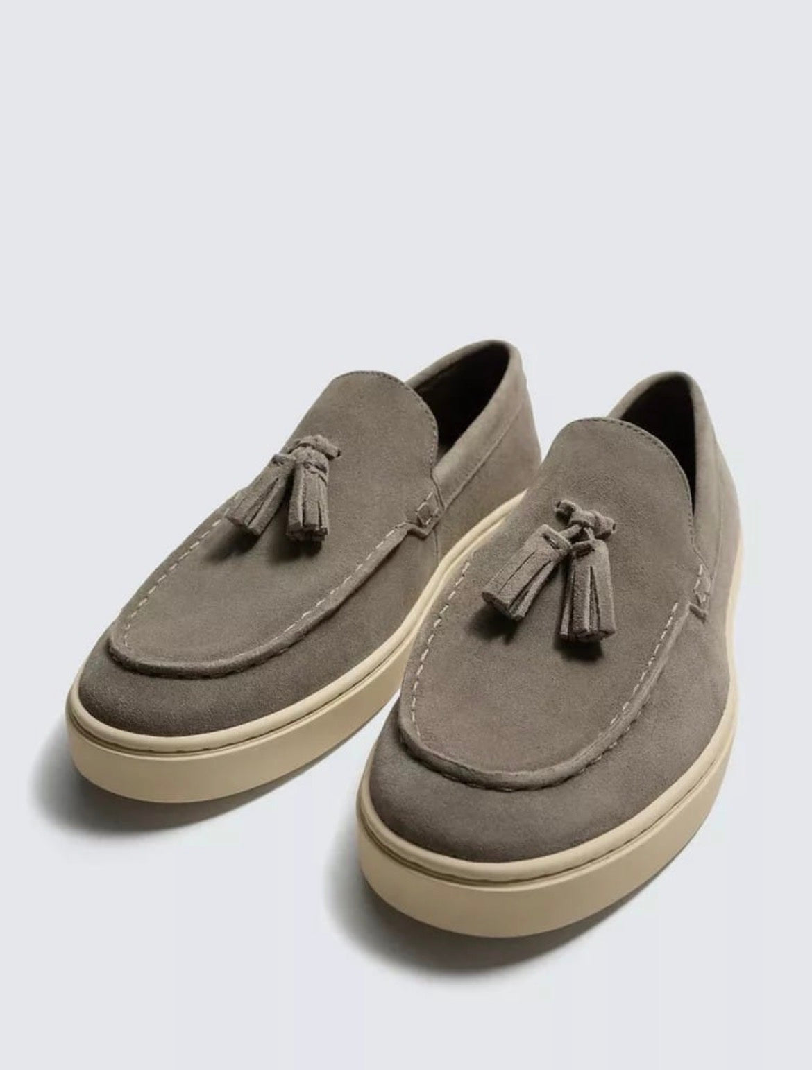 Zara tassel loafers