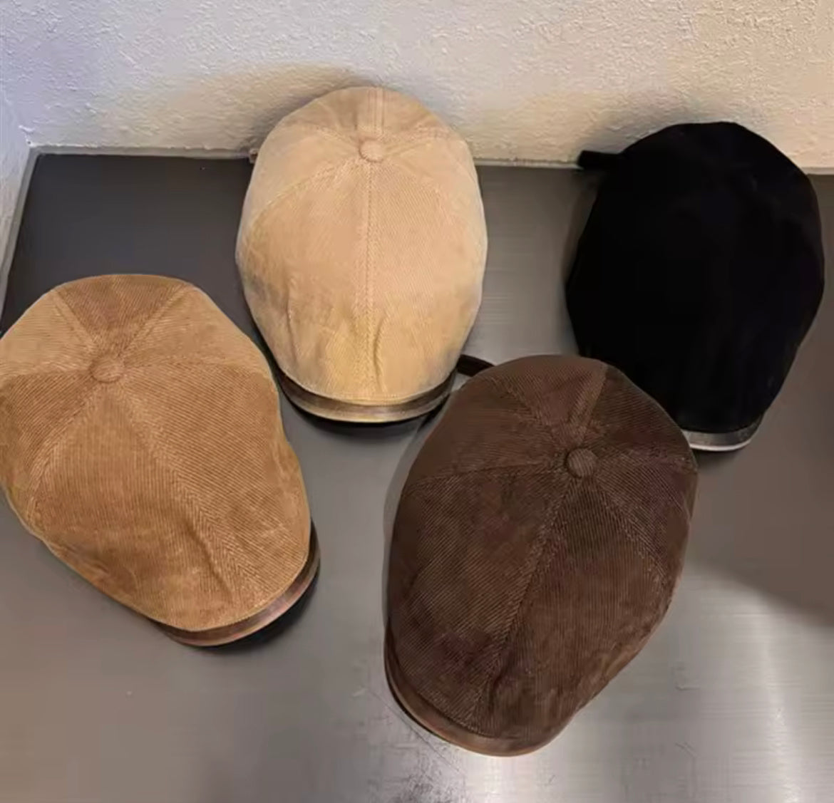 Corduroy mix Gatsby hat