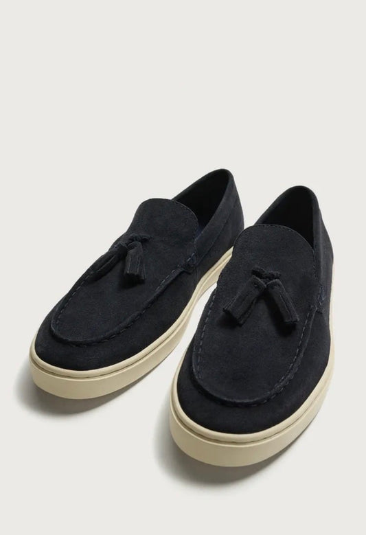 Zara tassel loafers