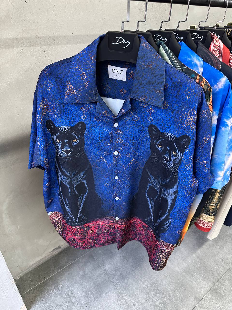 Dnz oversized fit revere shirt