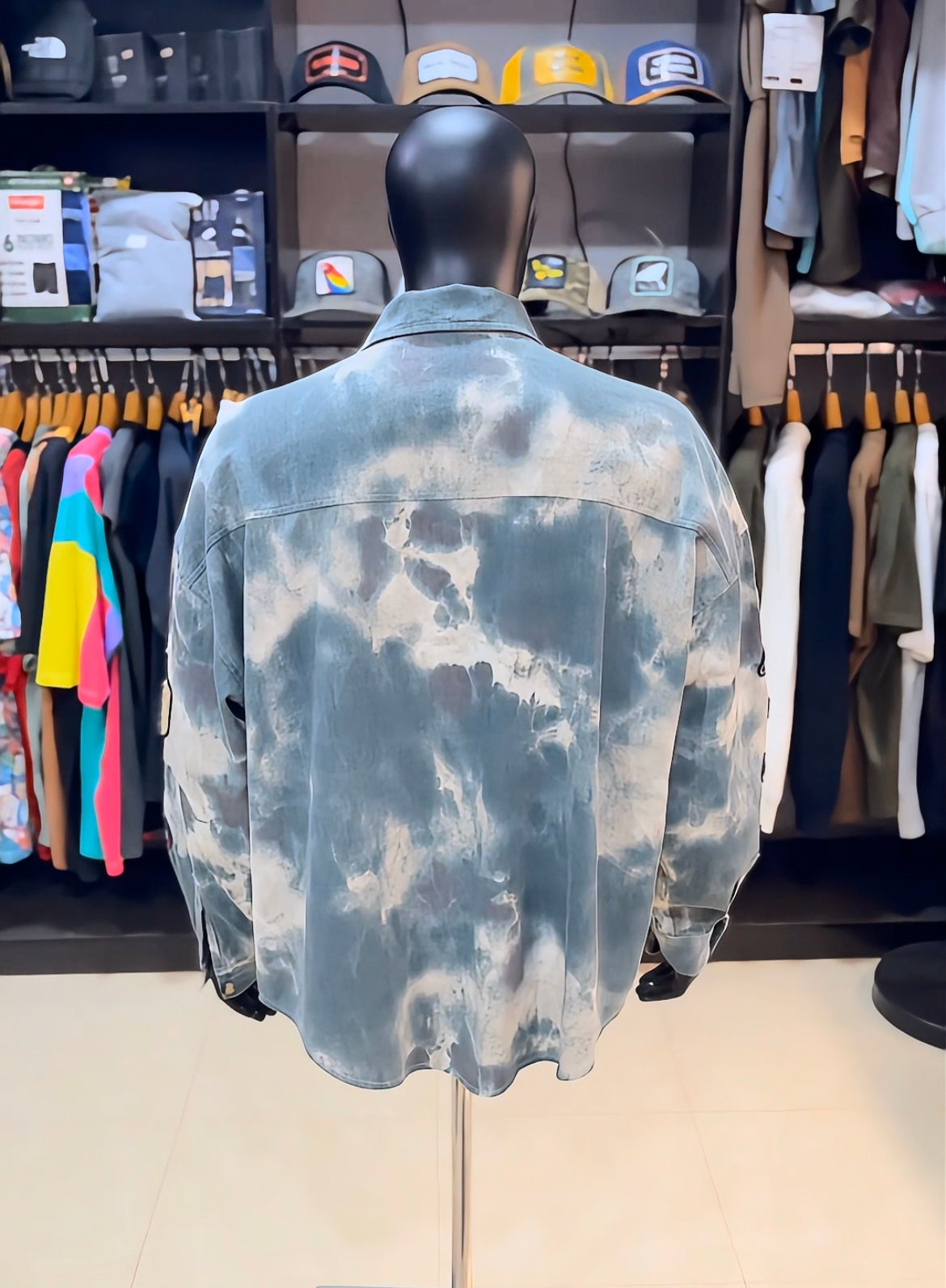 London crew oversized overshirt