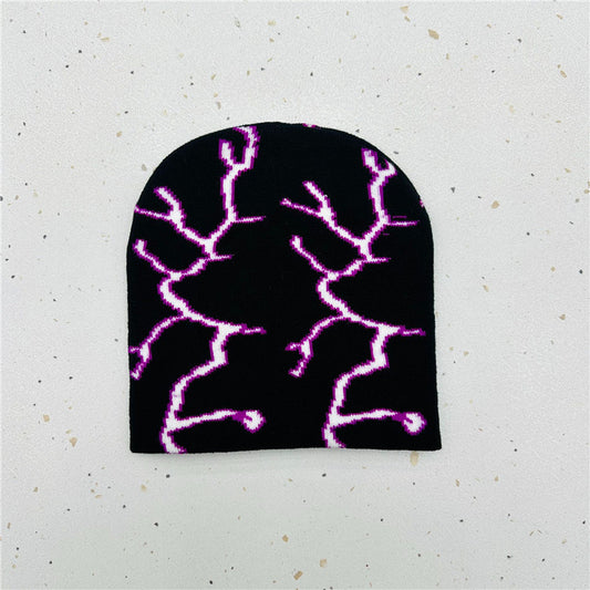 Lightning beanie