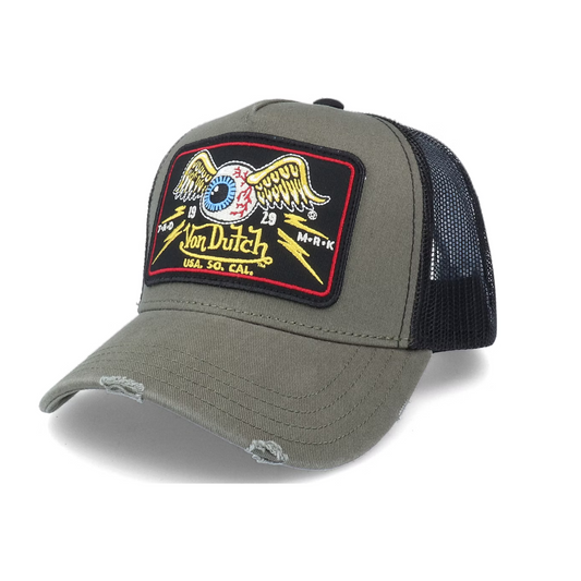 VonDutch VD Eye Military/Black Trucker