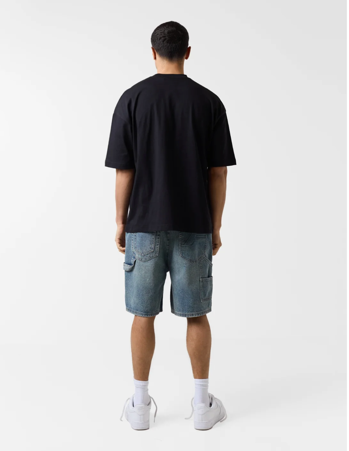 280GSM oversized cotton boxy plain t- shirt