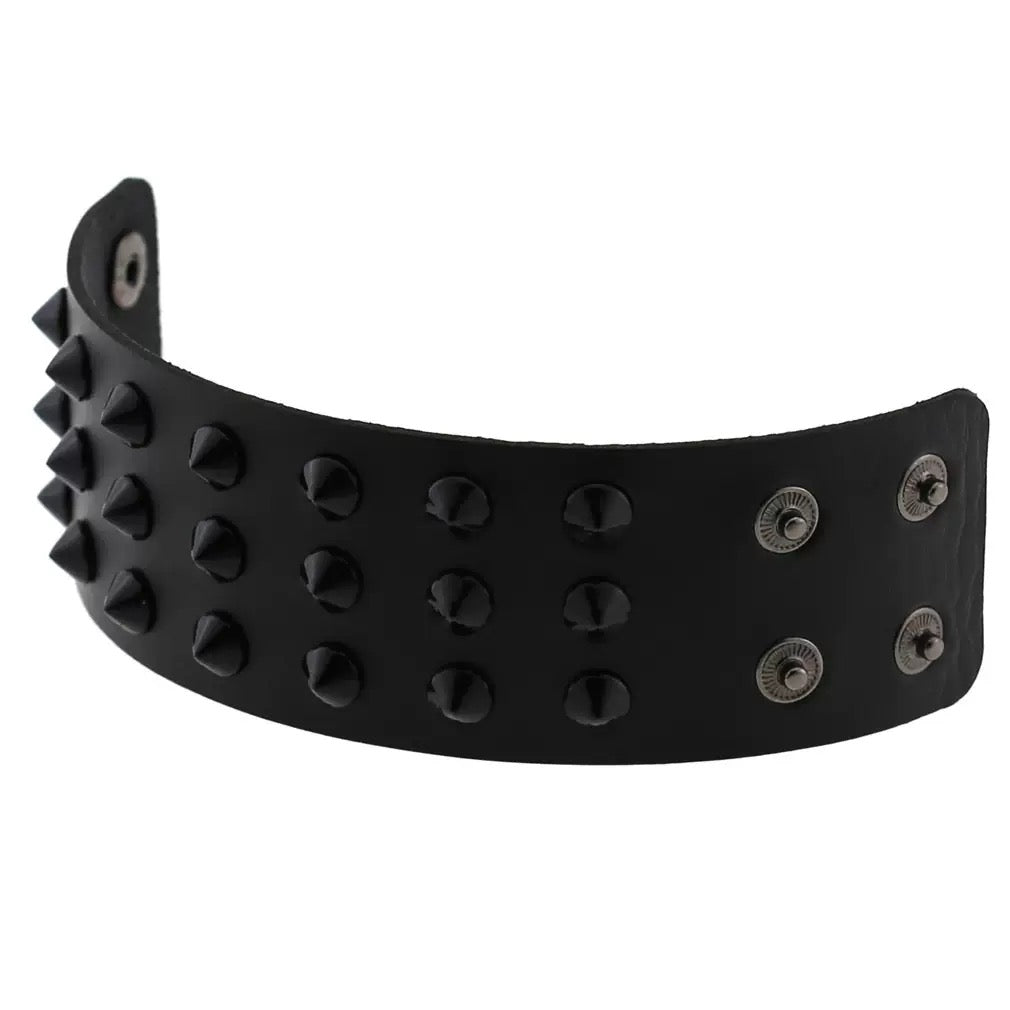 Studded goth bracelet
