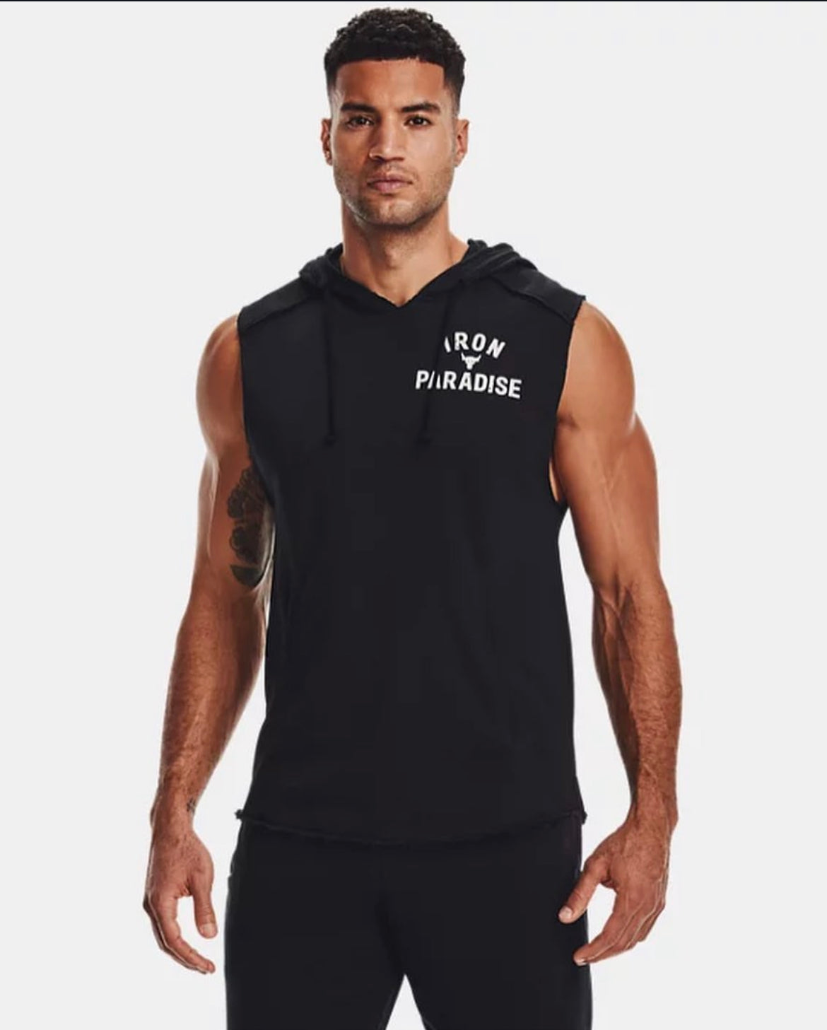 UA iron paradise hooded sleeveless