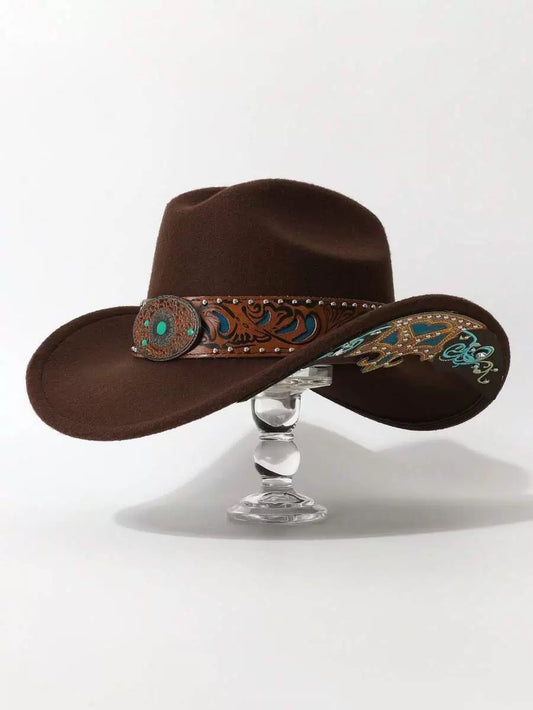 Adorned Cowboy hat