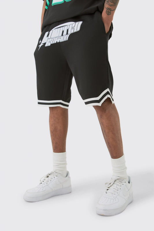 Boohoo tall loose fit basketball short