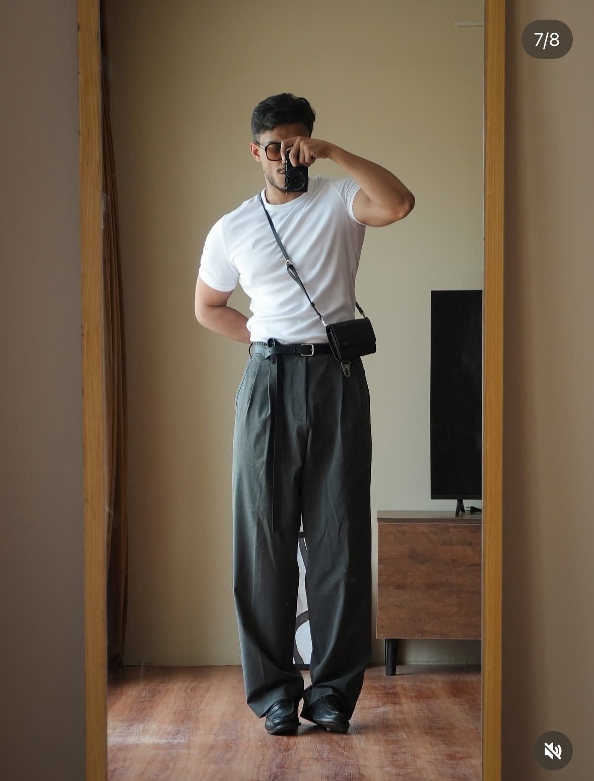 Basic muscle fit t shirt