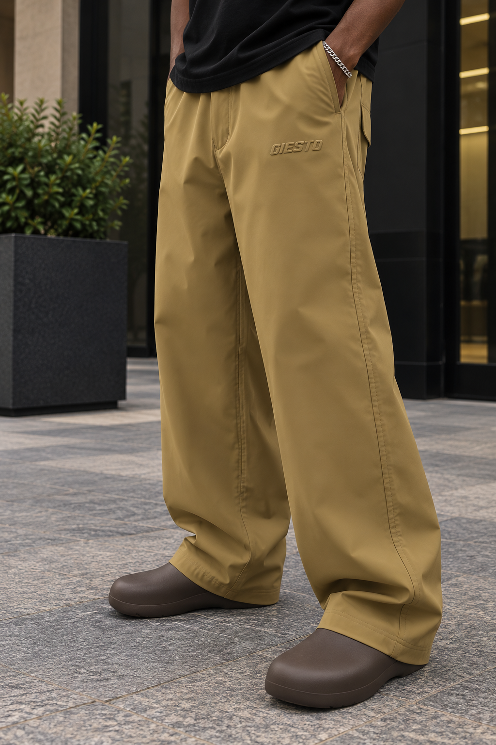 Giesto baggy jogger pants