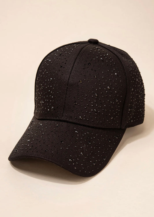 Rhinestone baseball hat
