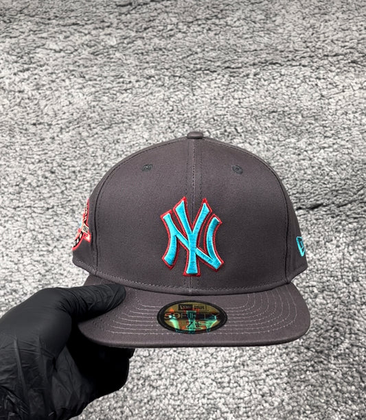 NY multipatch fitted hat