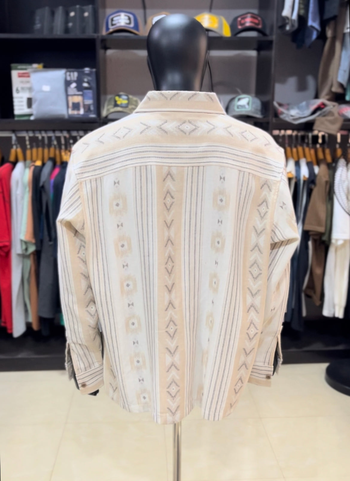 Primark long sleeve pattern shirt
