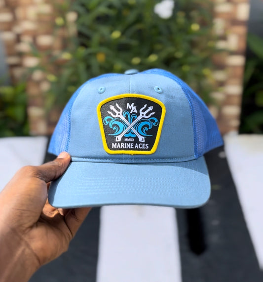 Marine aces trucker