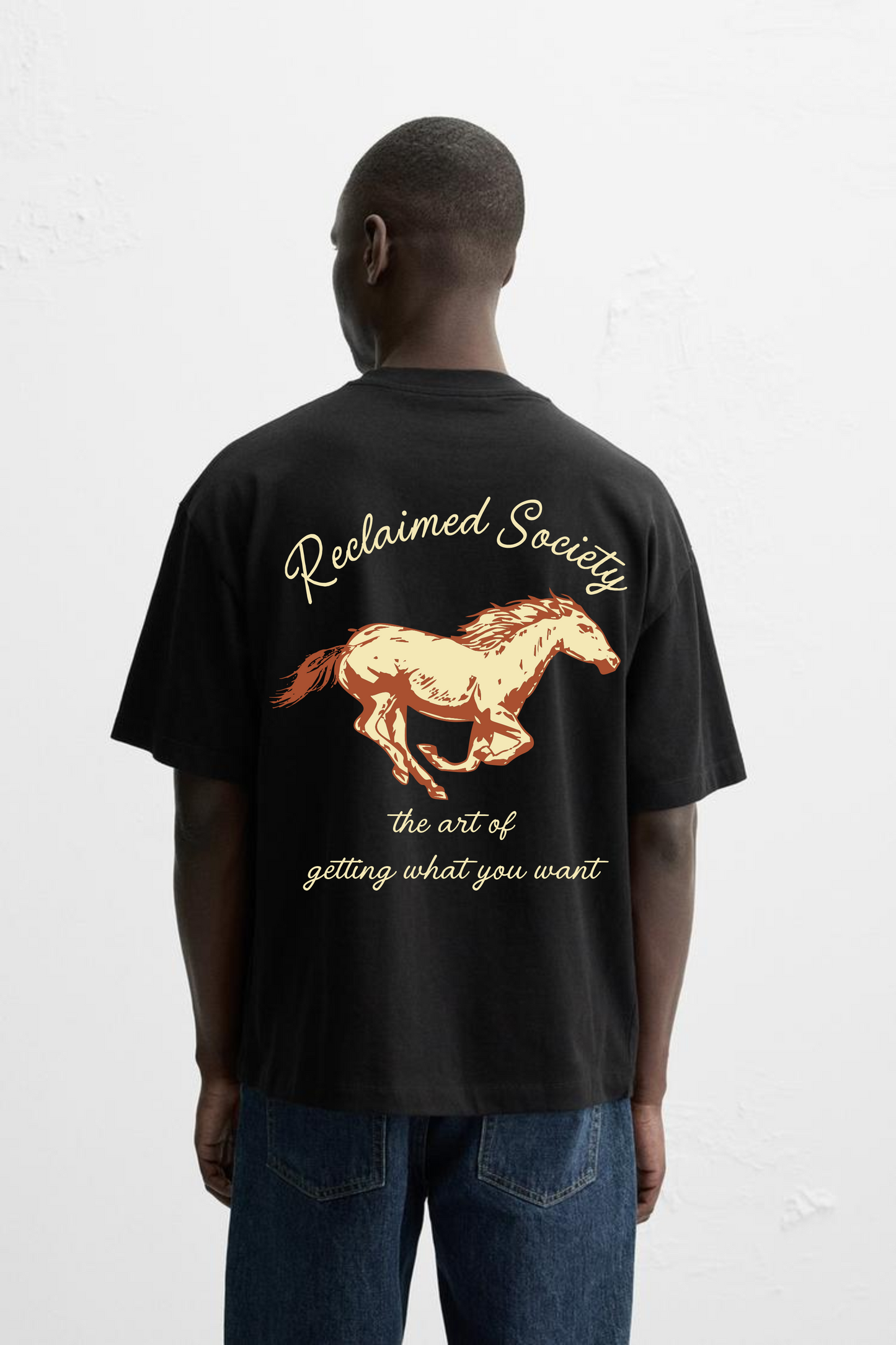 Reclaimed Yard horse riding tee