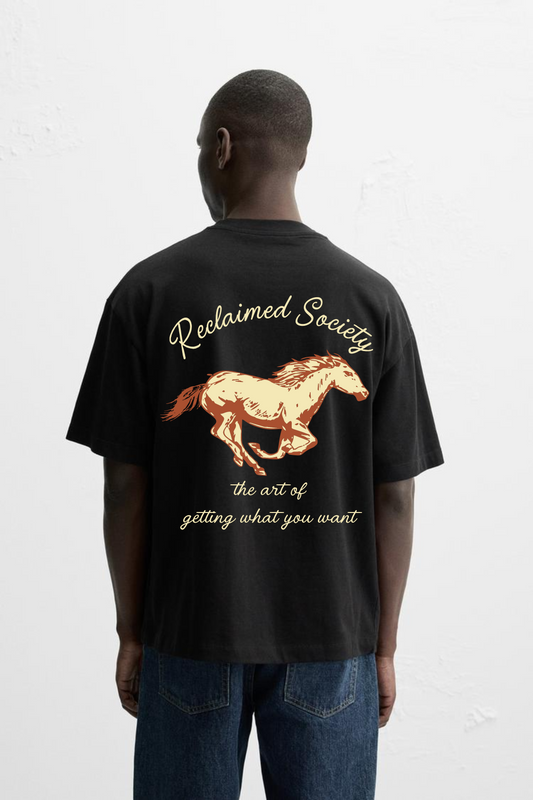 Reclaimed Yard horse riding tee