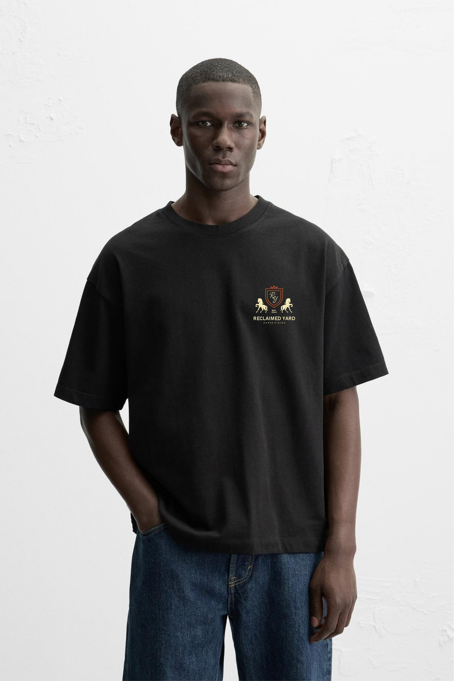 Reclaimed Yard horse riding tee