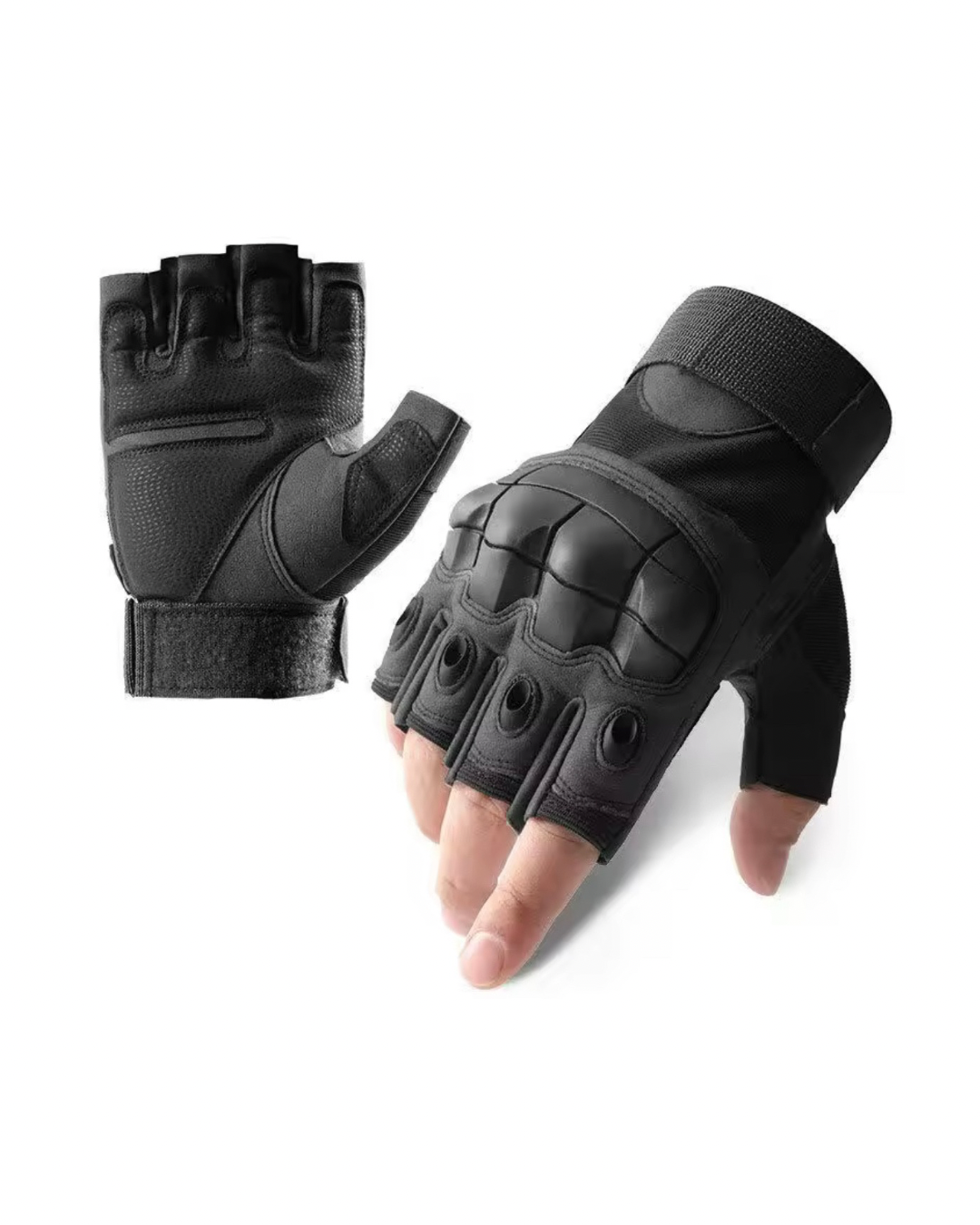 Hardened knuckle gloves