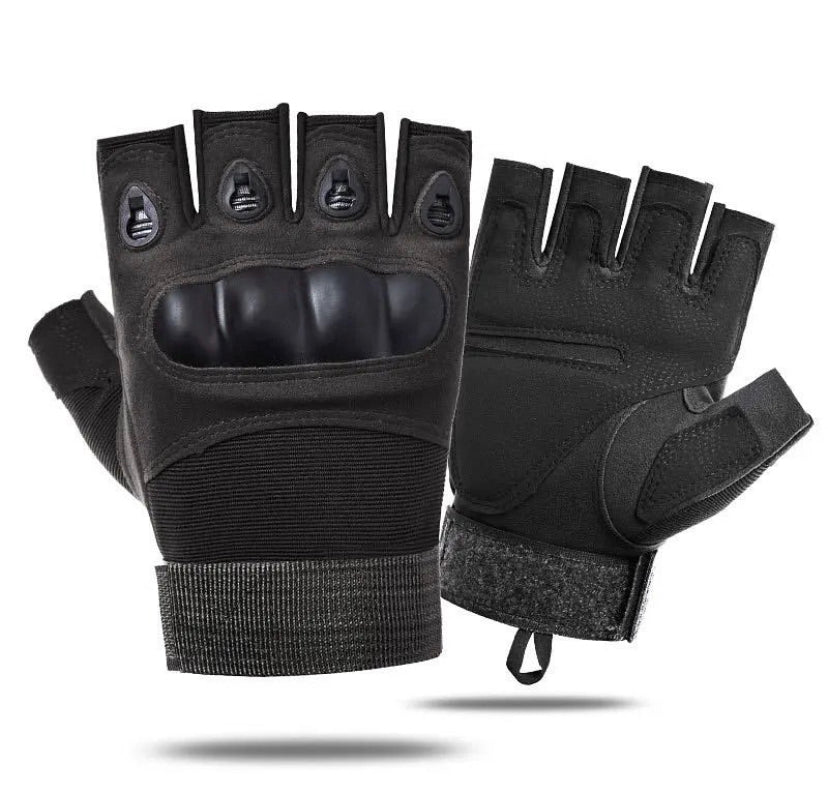 Tactical hardened knuckle gloves