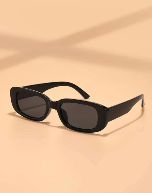 Acrylic black lens sunglasses