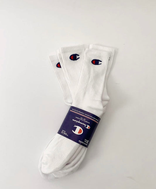 Champion crew socks set of 3 (long)