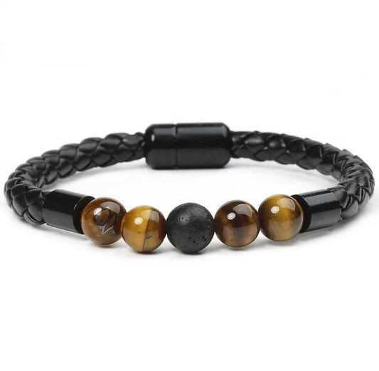 Tiger eye gemstone bracelet