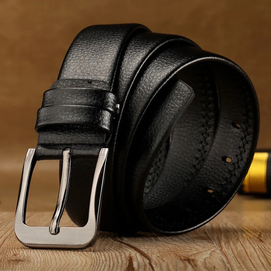 Leather belt