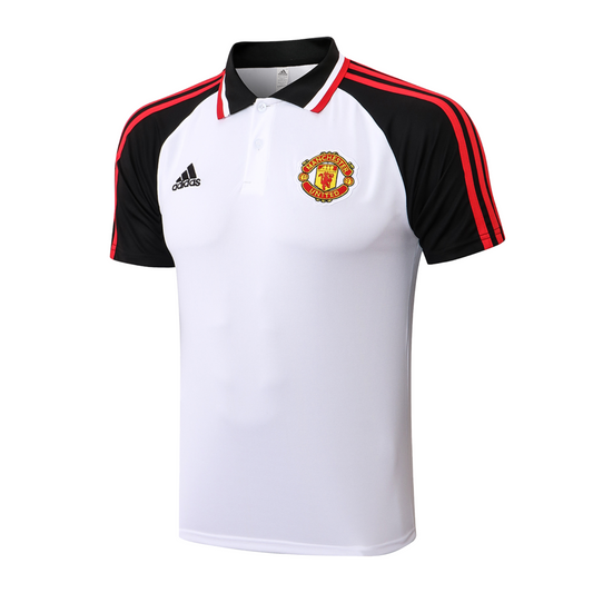 Manchester United Polo Shirt 2021/22 - White