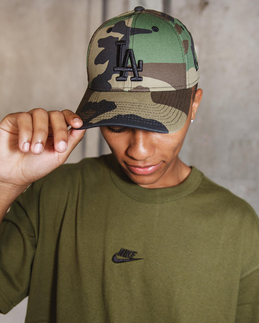 Los Angeles Dodgers new era Essential Camo cap