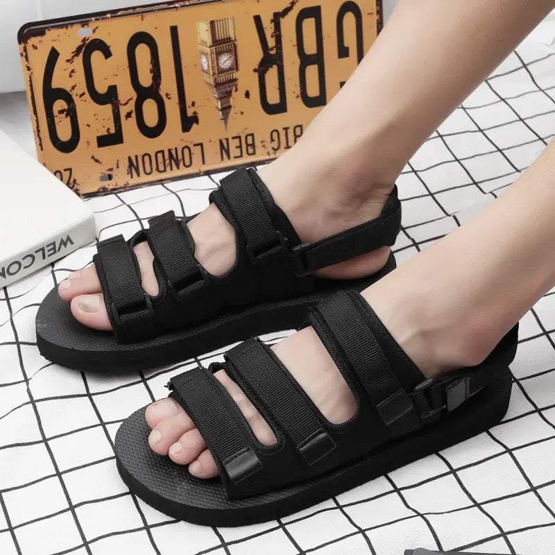 Two way cushioned tech sandal