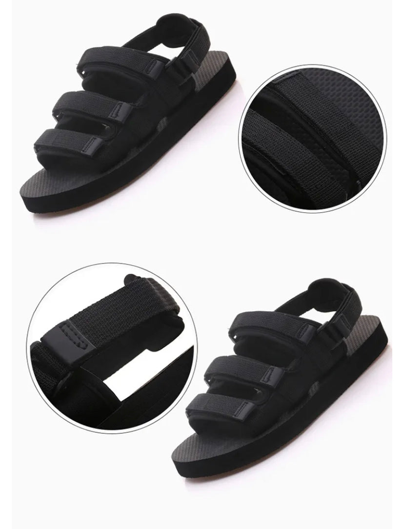 Two way cushioned tech sandal