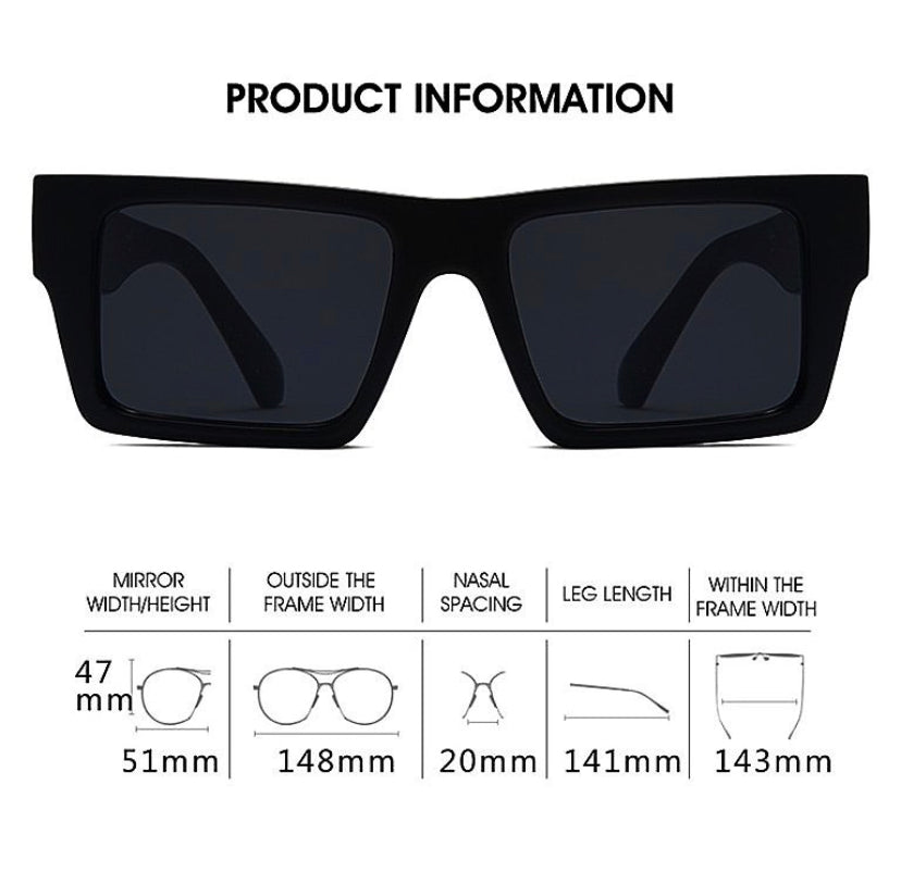 Gafas square lens glasses